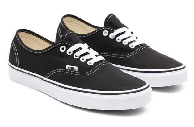 UA Authentic Unisex Sneakers - Black 