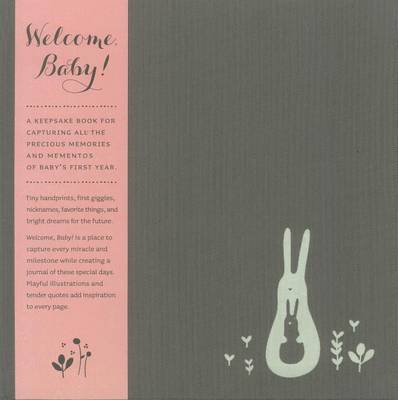 Welcome Baby Book (Girl) on Hardback by Dan Zadra