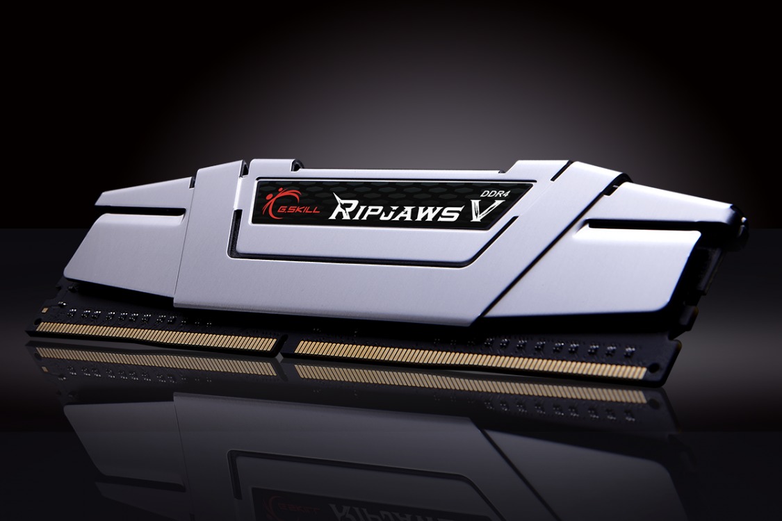 2 x 8GB G.SKILL Ripjaws V 2666Mhz DDR4 Ram - Silver image