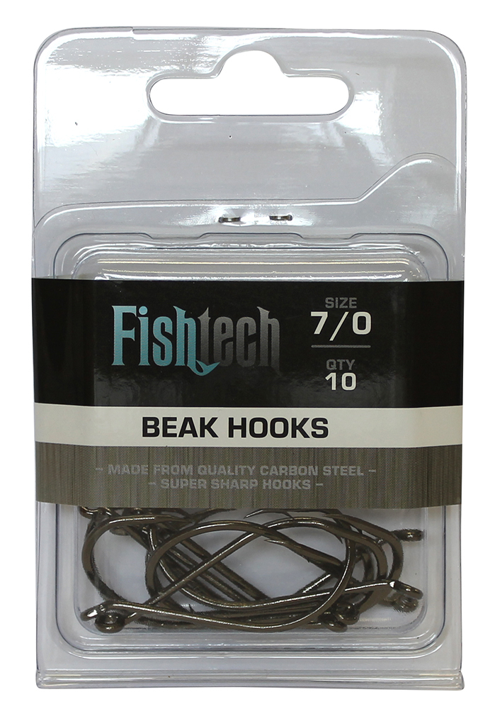 Fishtech Beak Hooks 7/0 (10 per pack)