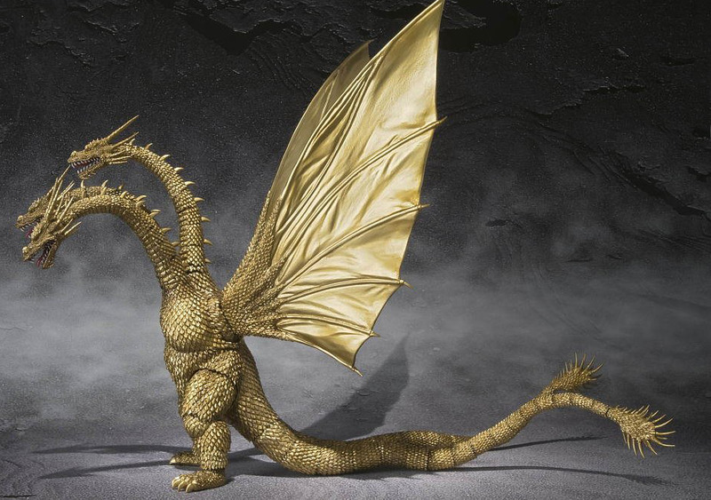 Godzilla S.H. MonsterArts Action Figure King Ghidorah at Mighty Ape