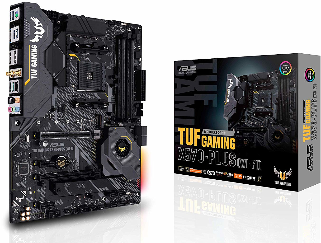 ASUS TUF Gaming X570-Plus Wi-Fi ATX Motherboard | at Mighty Ape NZ