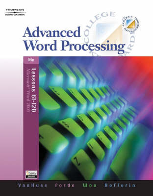 Advanced Word Processing by Connie M Forde image