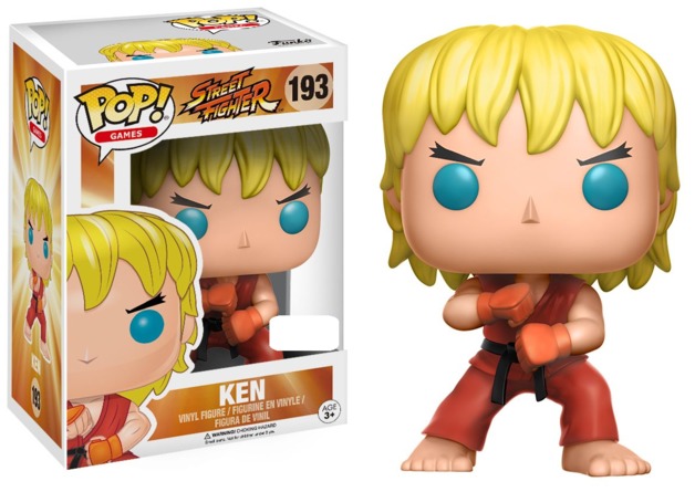 Vinyl Figure Street Fighter Pop Ryu Special Attack