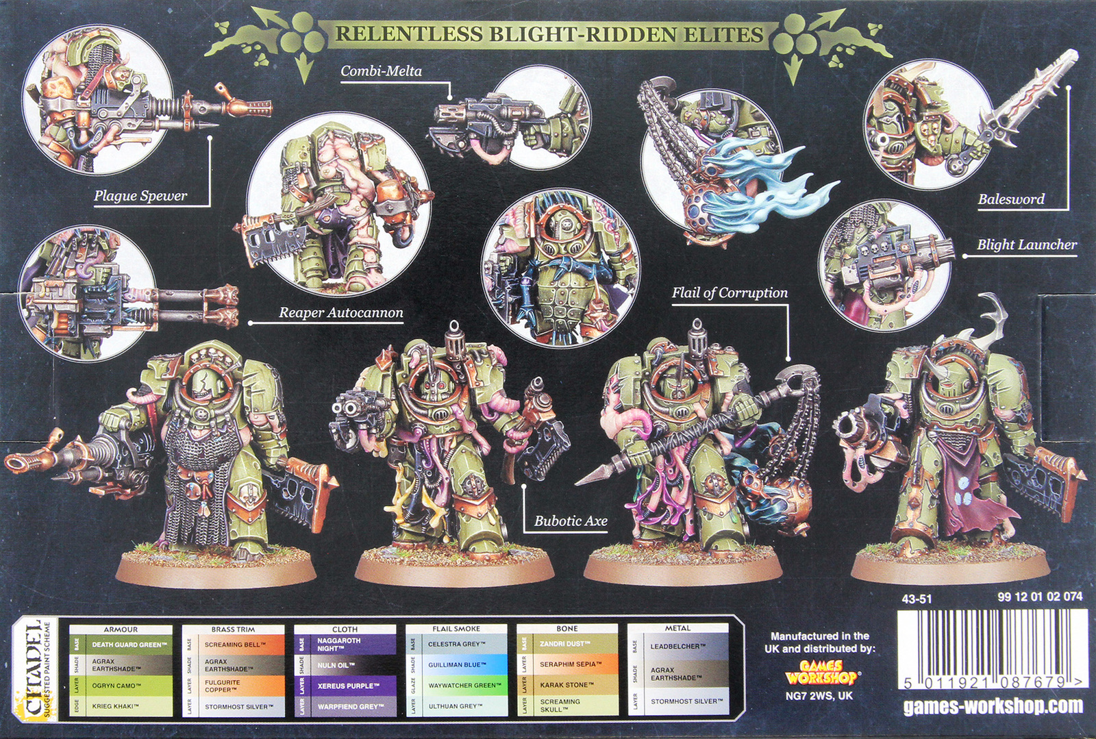 Warhammer 40,000: Death Guard - Blightlord Terminators