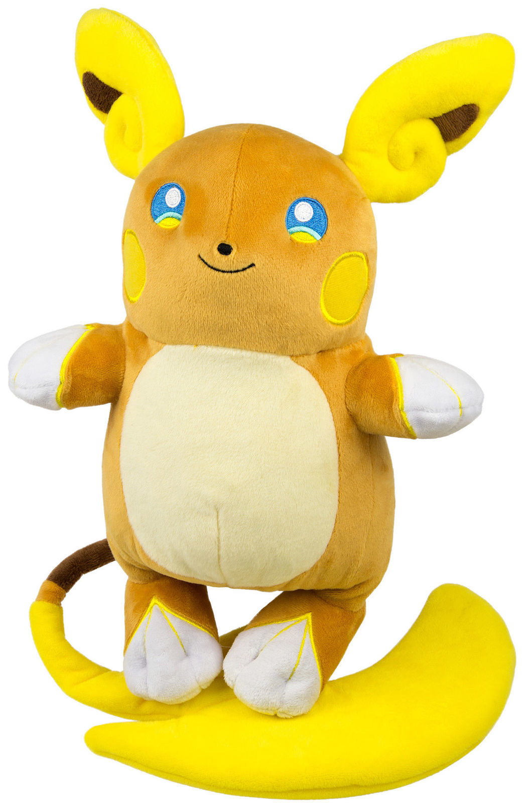 Pokemon Large Plush Alolan Raichu 10"