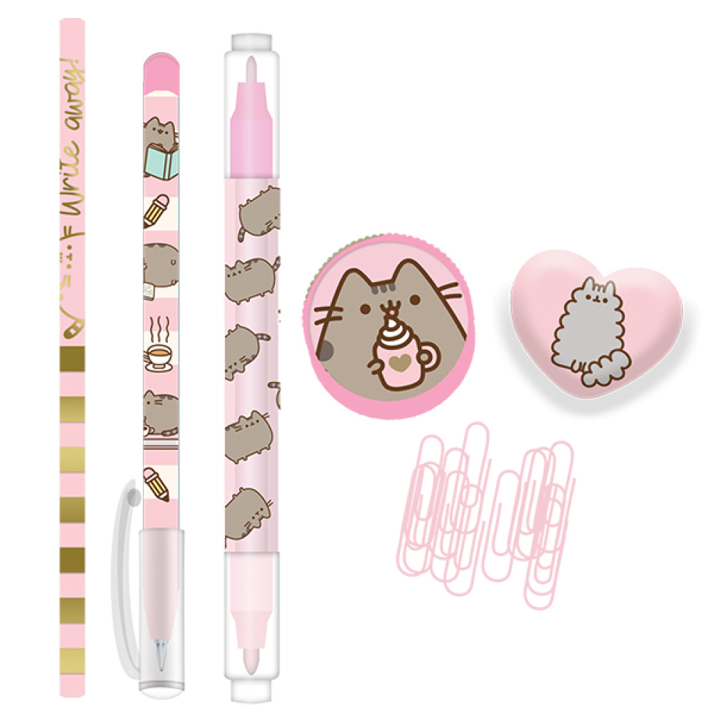 Buy Pusheen the Cat Super Stationery Set at Mighty Ape Australia