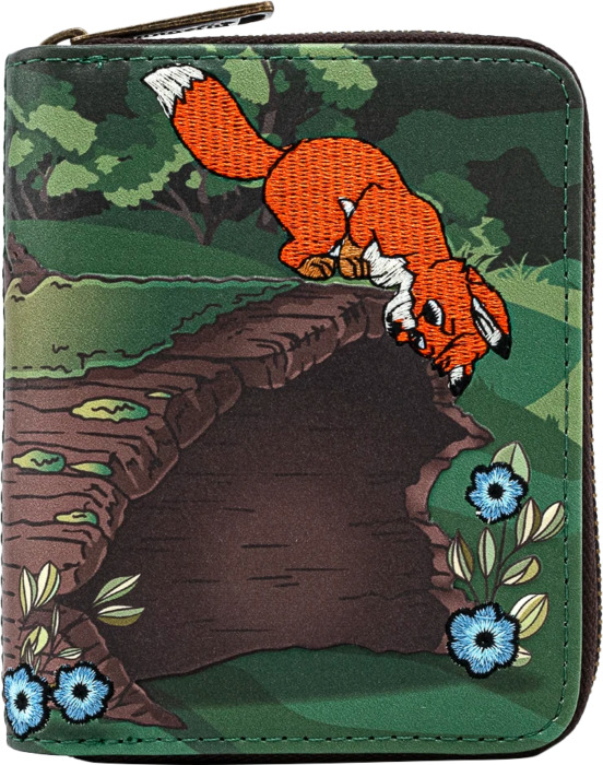 Loungefly: Fox & Hound - Copper Todd Zip Around Wallet image