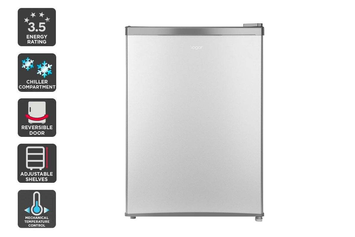 Buy Kogan 65L Bar Fridge (Silver) at Mighty Ape NZ