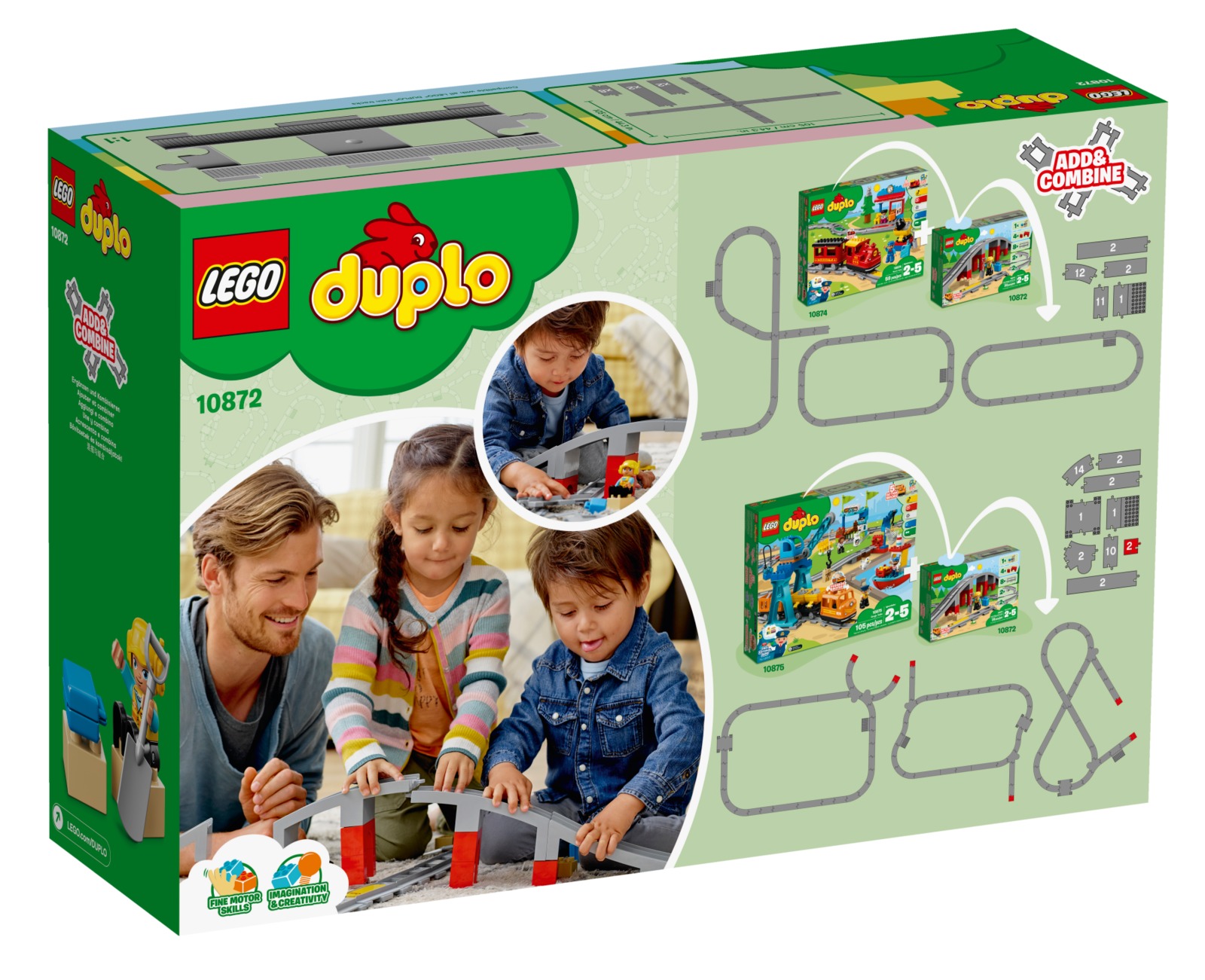 LEGO DUPLO: Train Bridge and Tracks (10872) image