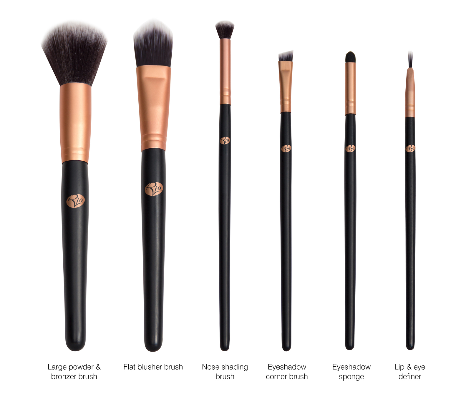 The Essentials Cosmetic Brush Collection