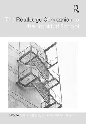 The Routledge Companion to the Frankfurt School image
