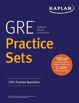 GRE Practice Sets by Kaplan Test Prep image