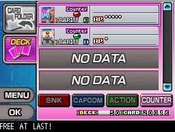 SNK vs. Capcom Card Fighters for Nintendo DS image