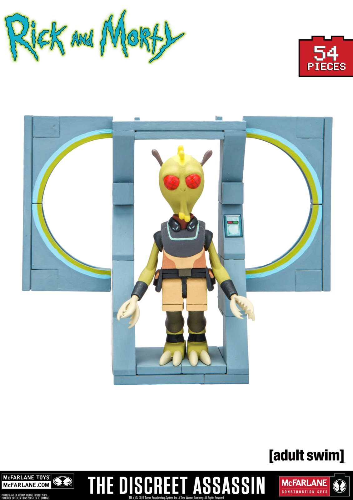 Rick and Morty: The Discreet Assassin - Micro Construction Set