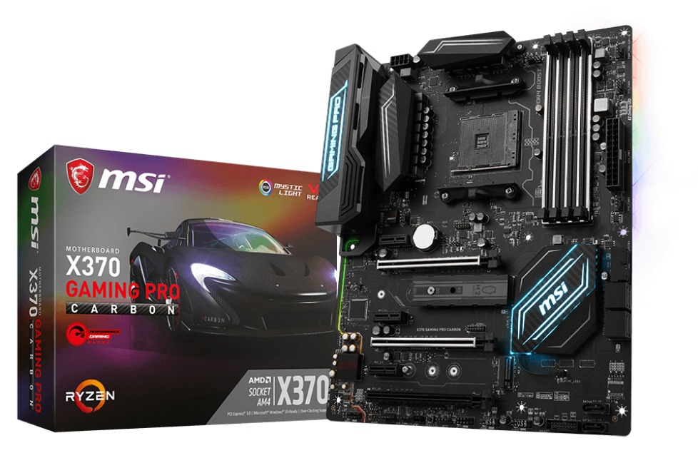 MSI X370 Gaming Pro Carbon Motherboard image