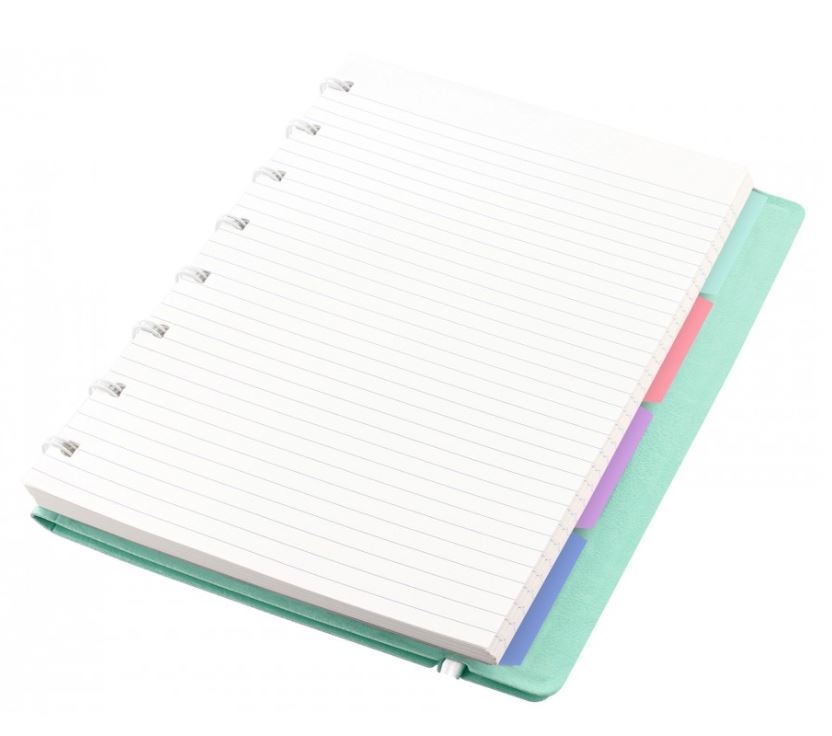 Filofax - A5 Classic Pastels Notebook - Duck Egg image