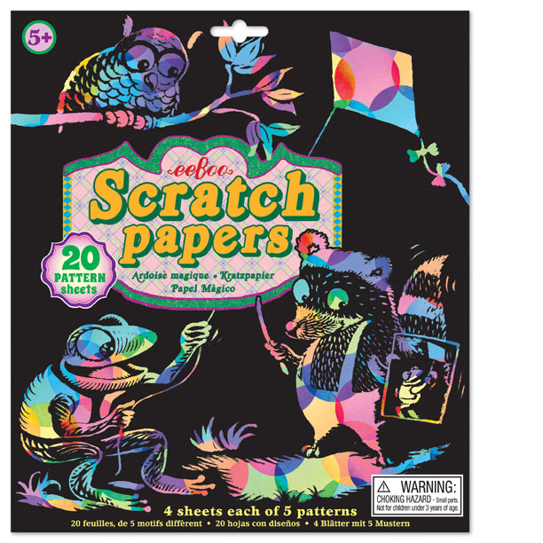 Buy Patterns Scratch Paper Art at Mighty Ape NZ