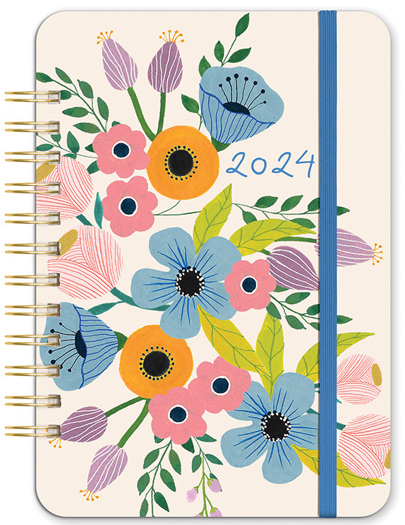 Buy Orange Circle Studio Bella Flora 2024 Do It All Planner at Mighty