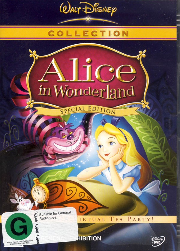 Alice In Wonderland - Special Edition on DVD