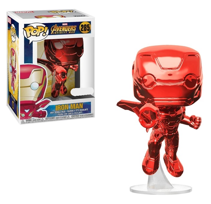 Avengers: Infinity War - Iron Man (Red Chrome) Pop! Vinyl Figure image