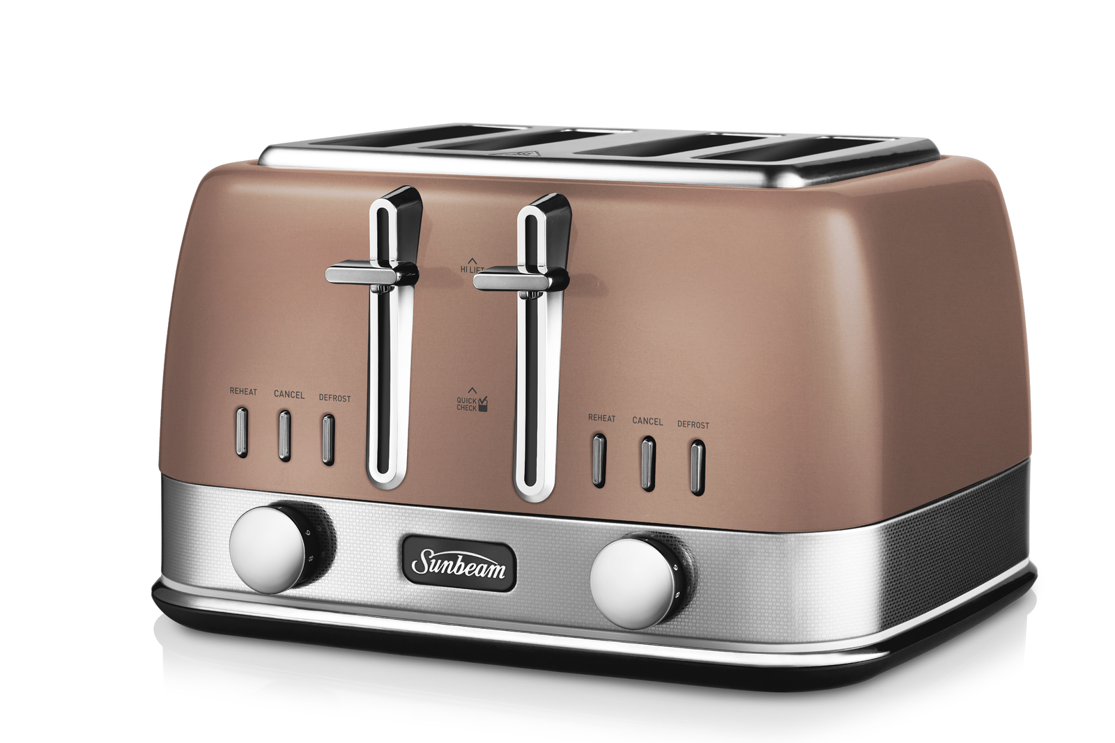 Sunbeam New York Collection 4 Slice Toaster Copper Penny at Mighty