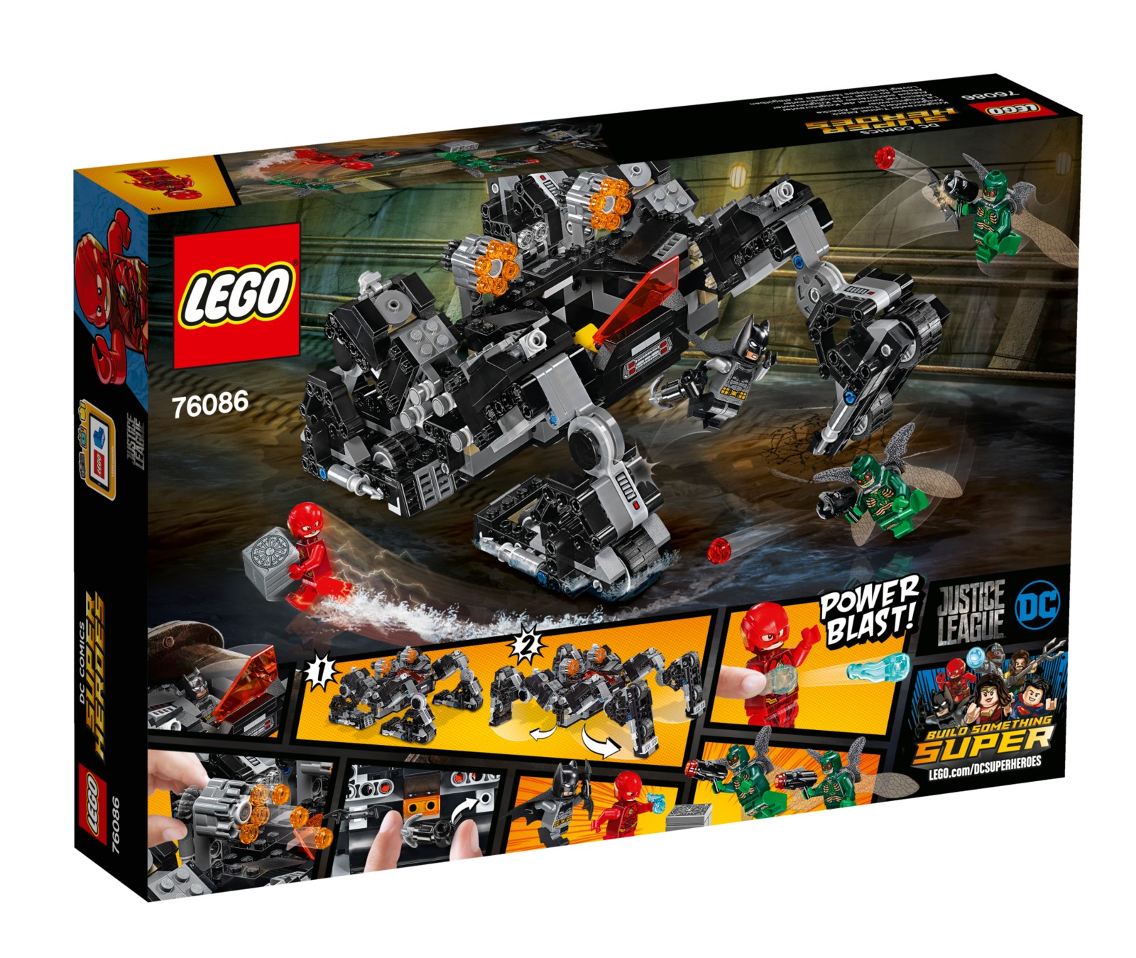 LEGO Super Heroes: Knightcrawler Tunnel Attack (76086) image