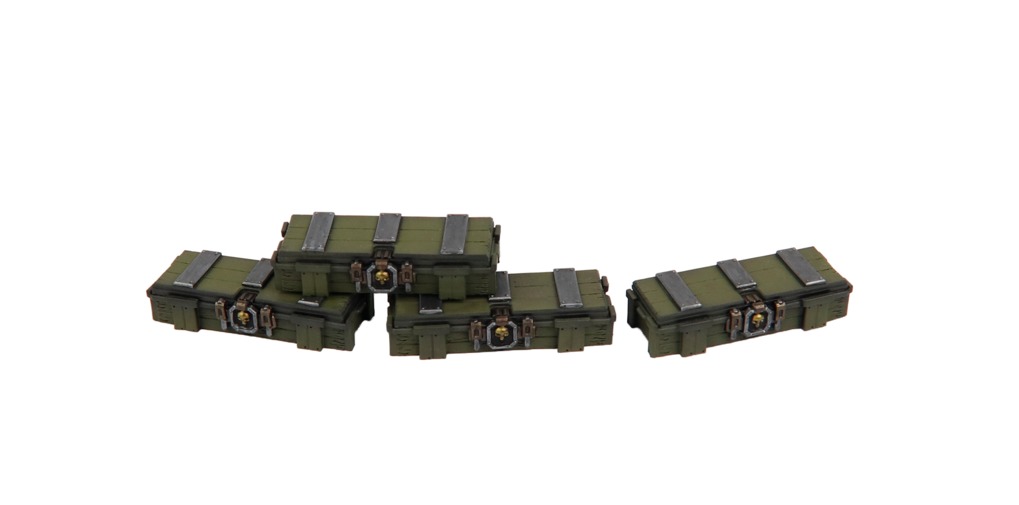 TTCombat: Tabletop Scenics - Ammo Crates image