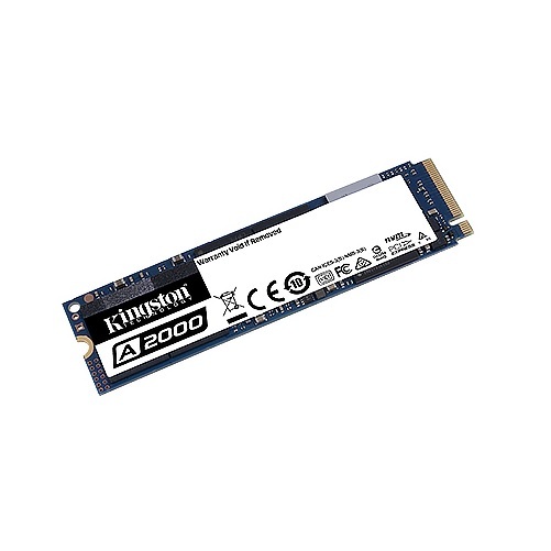 250GB Kingston A2000 NVMe M.2 PCIe SSD image