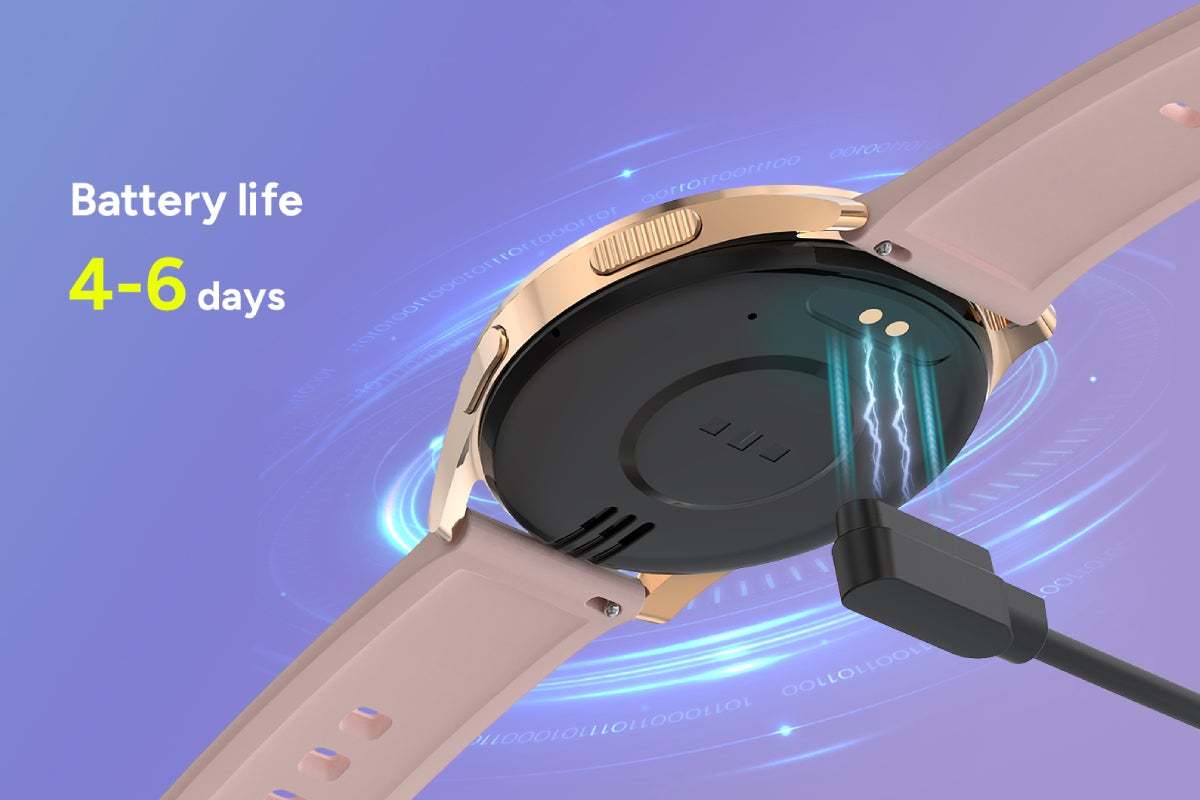 Kogan Pulse 3 Smart Watch (Rose Gold) at Mighty Ape NZ