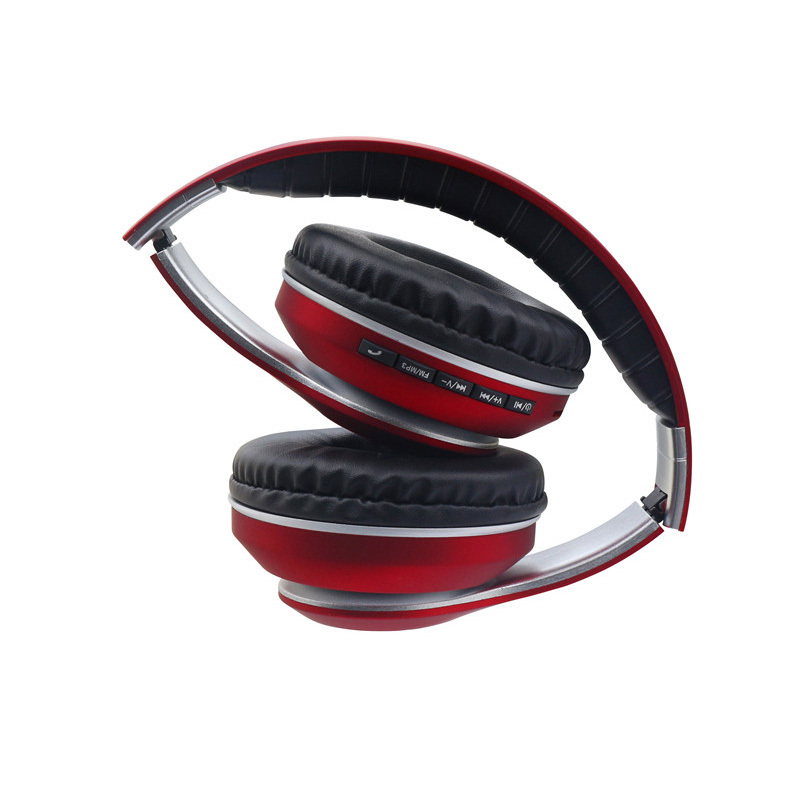 Ape Basics: Wireless Bluetooth Foldable Headset - Red image