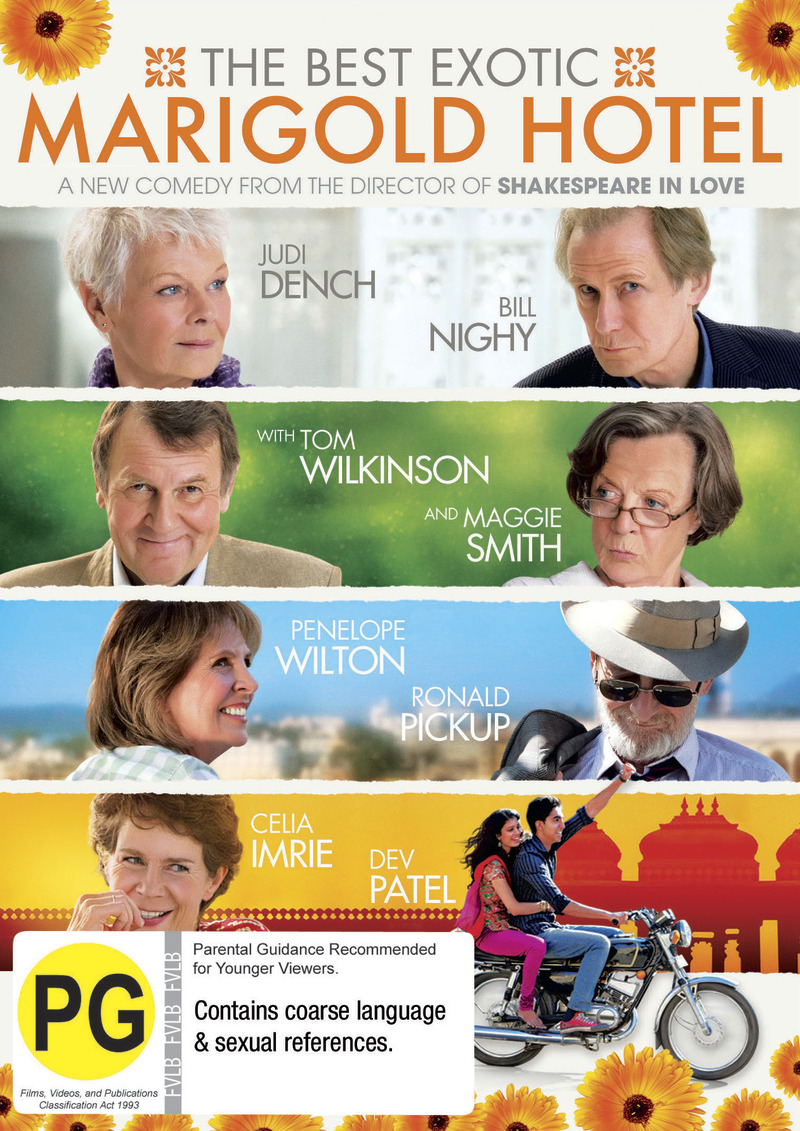 The Best Exotic Marigold Hotel on DVD