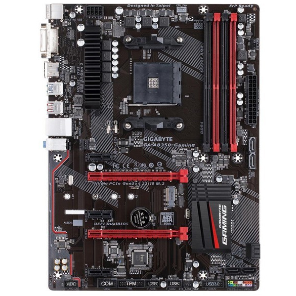 Gigabyte GA-AB350-Gaming ATX For AMD Ryzen Motherboard image