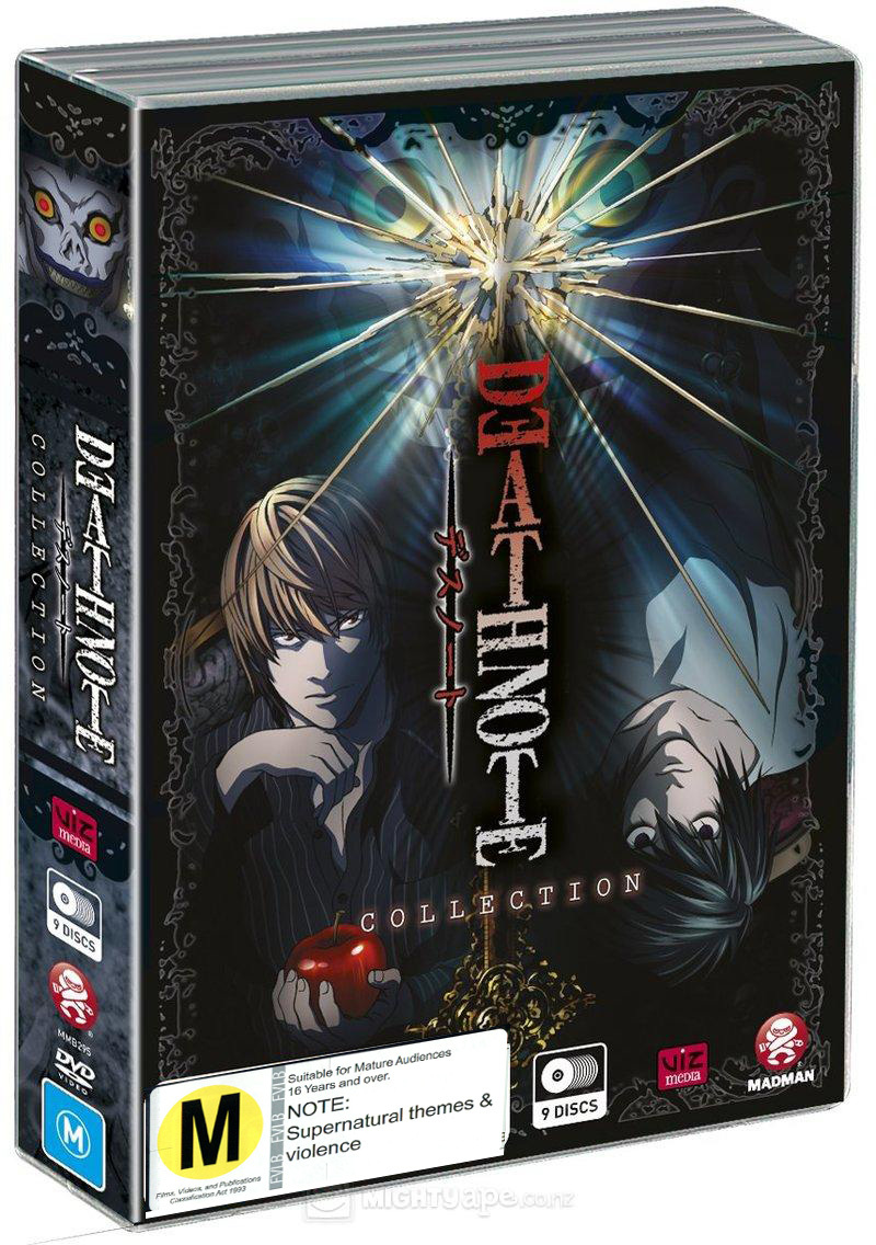 Death Note - Complete Collection on DVD image