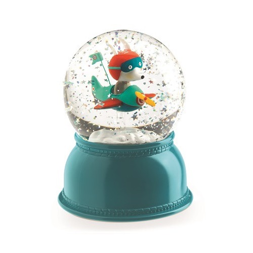 Djeco: Glitter Night Light - Airplane image