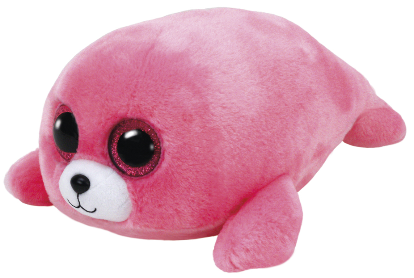 Ty Beanie Boo: Pierre Pink Seal - Small Plush image