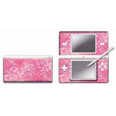 Nintendo DS Lite Modding Skin - Pink Ornament for Nintendo DS image