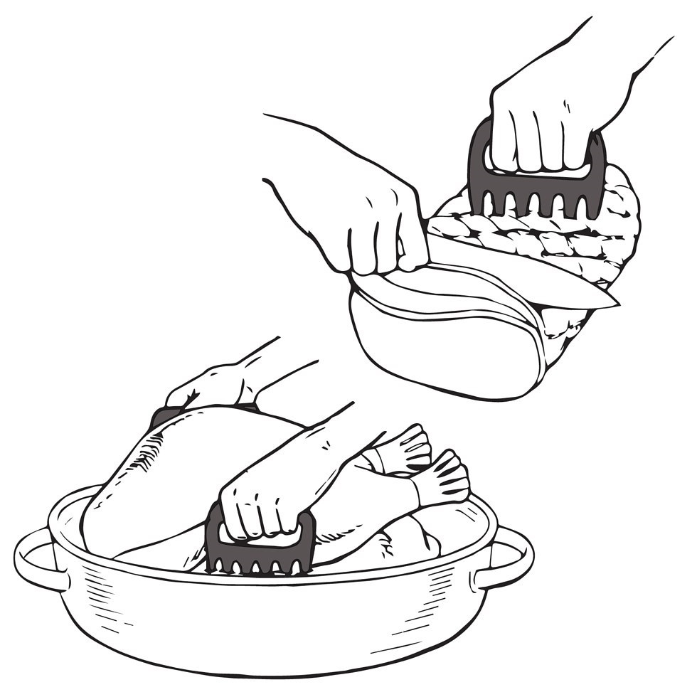 Bear Paws Meat Claws - Shredding & Serving Tool image