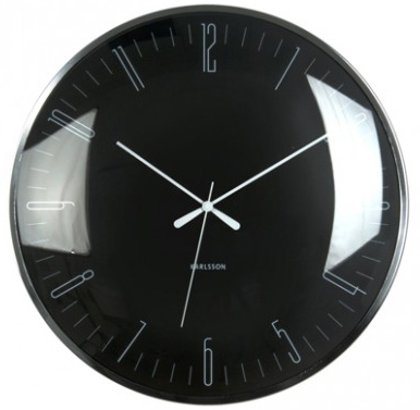 Karlsson Wall Clock - Dragonfly: Black