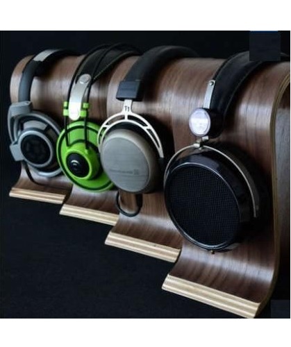 Wooden Studio Headset Stand image