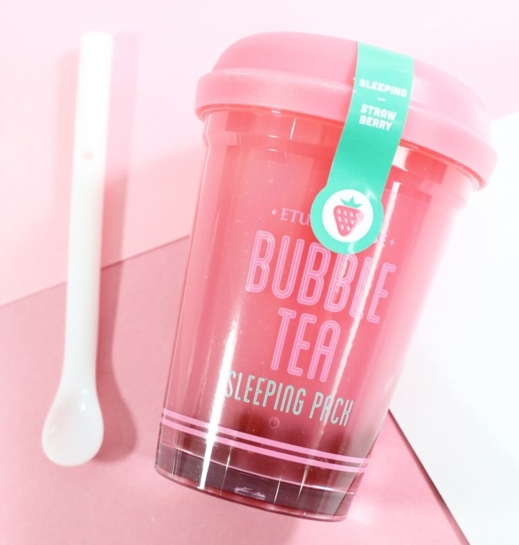 Etude House - Bubble Tea Sleeping Pack Strawberry (100G) image