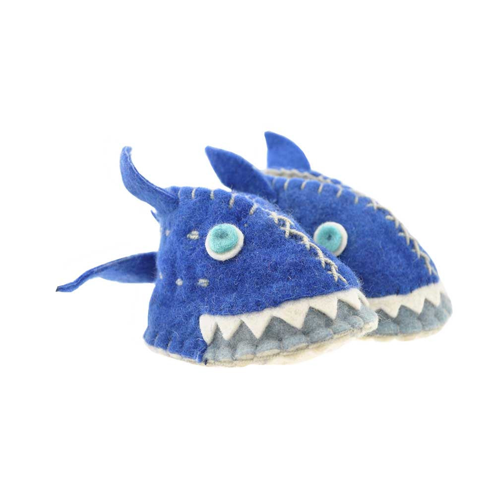 Woolie Slippers - Shark image