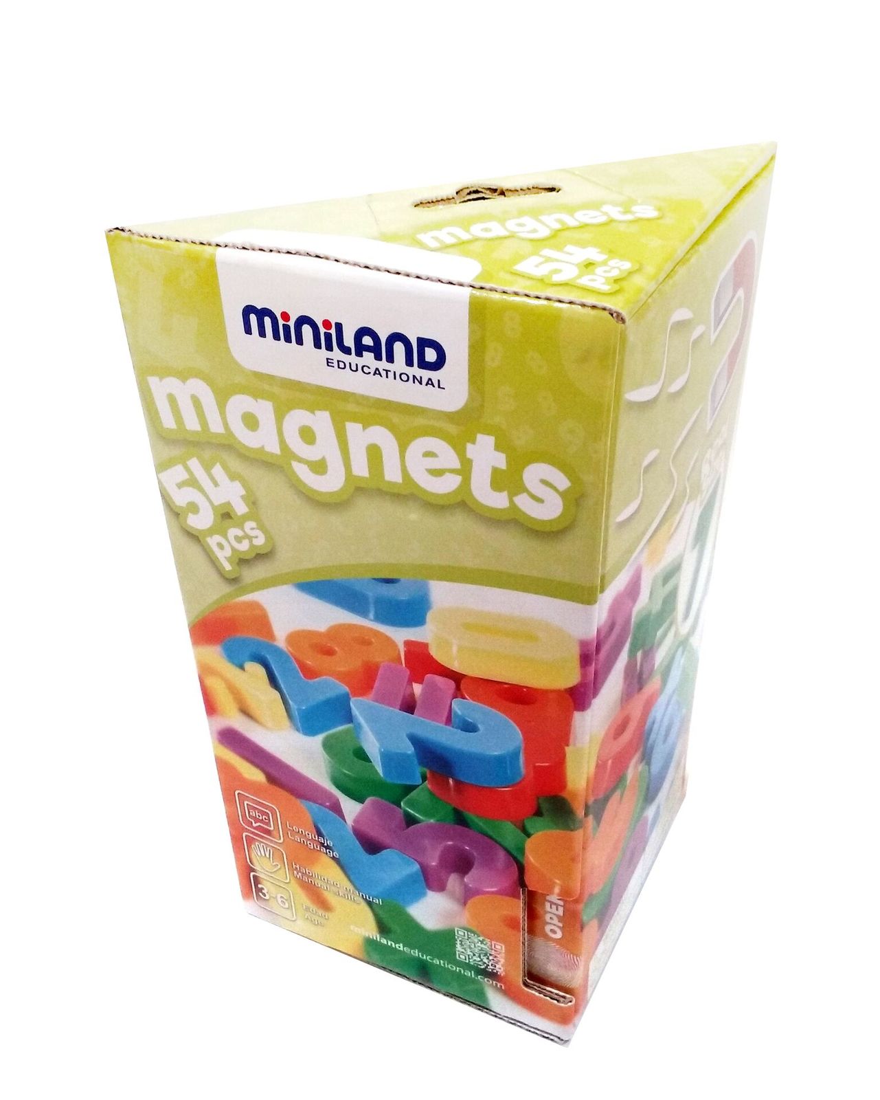 Miniland Magnetic Numbers (54 pcs)