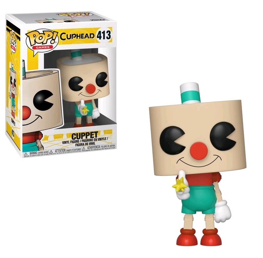 Cuphead - Cuppet Pop! Vinyl Figure image