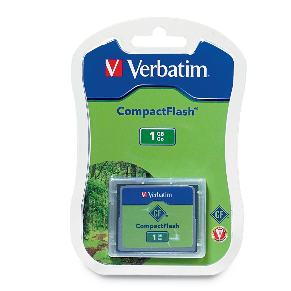 Verbatim CompactFlash Card - 1GB image