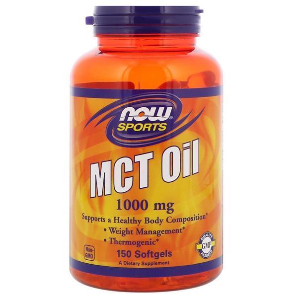 Now Foods: MCT Oil 1000mg (150 Soft Gels) image