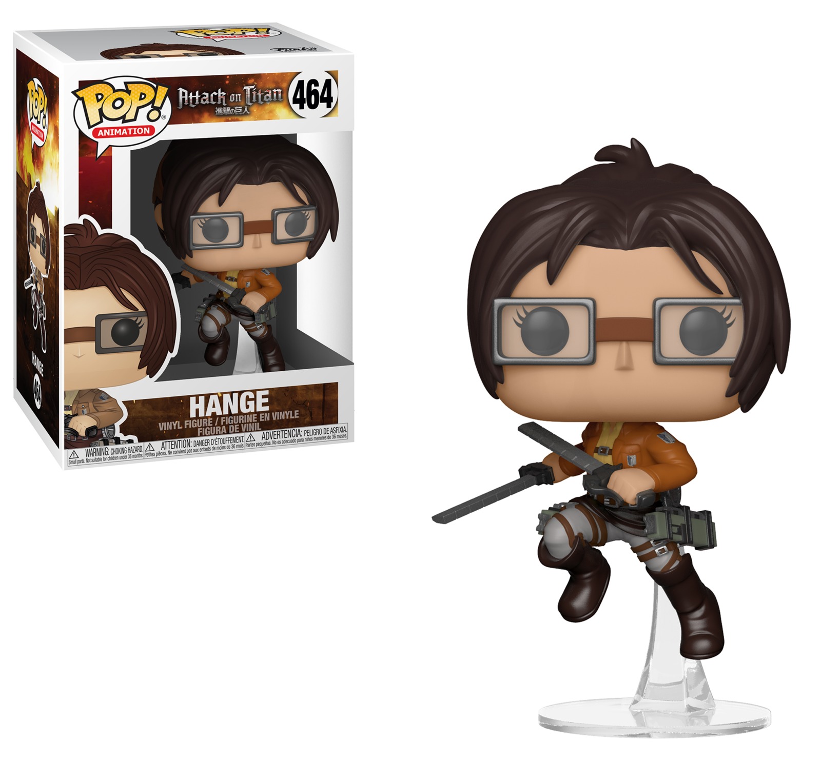 Attack on Titan - Hange Pop! Vinyl Figure