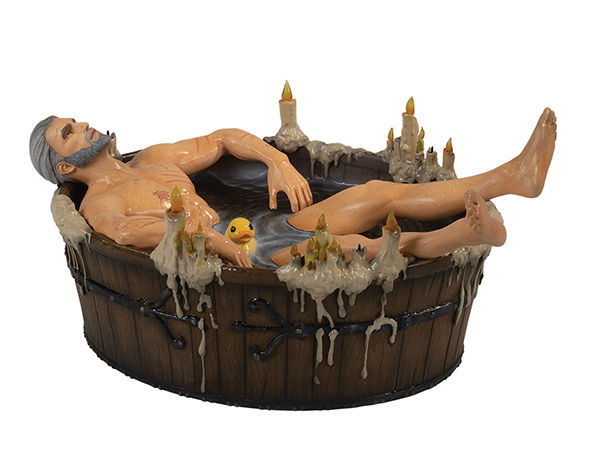 The Witcher 3: Geralt in the Bath - 3.5'' Statuette