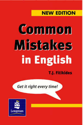 Common Mistakes in English New Edition by T.J. Fitikides image
