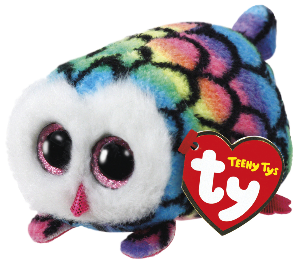 Ty Teeny: Hootie Owl - Small Plush image